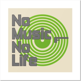 No Music No Life Posters and Art